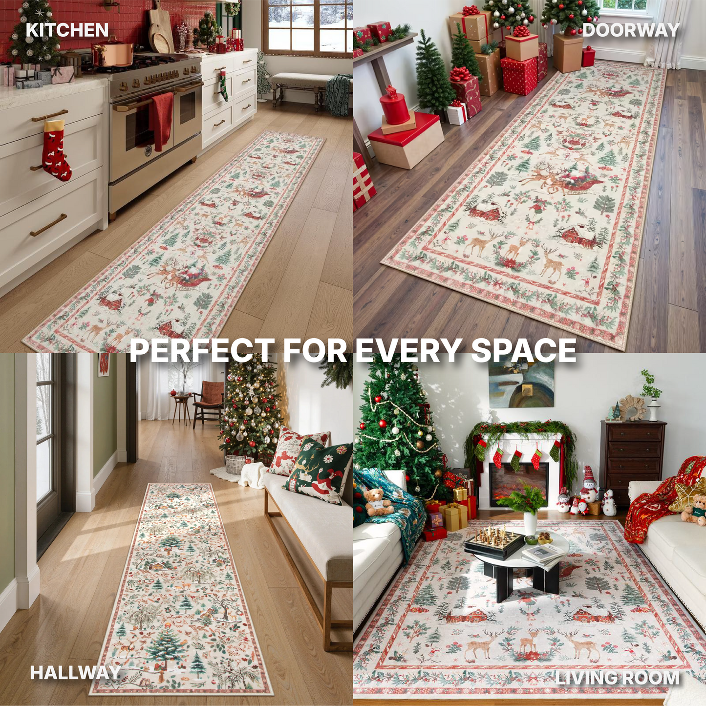 The Vintage Christmas Rug