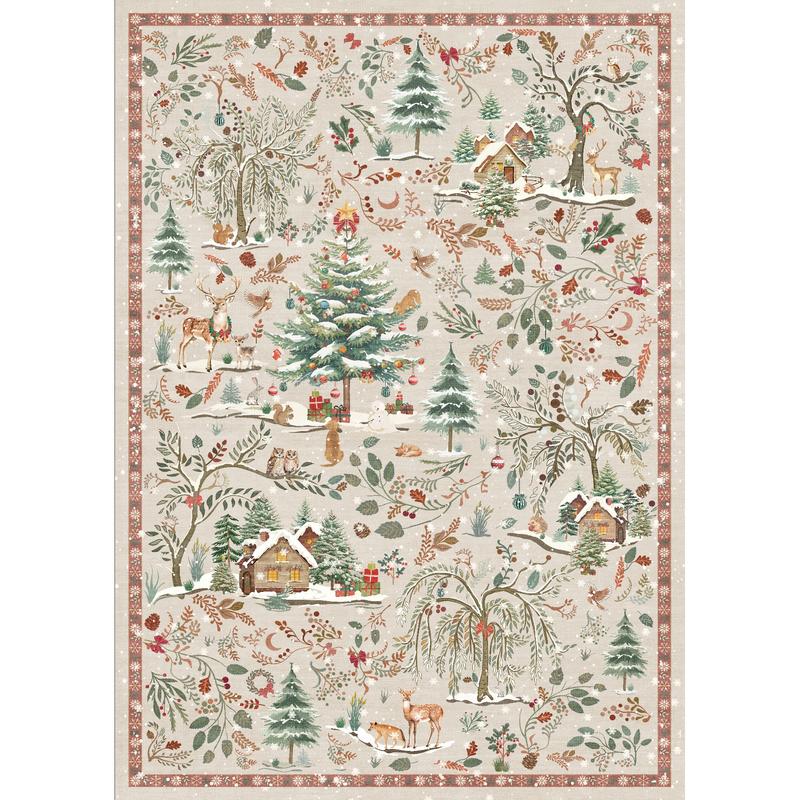 The Vintage Christmas Rug